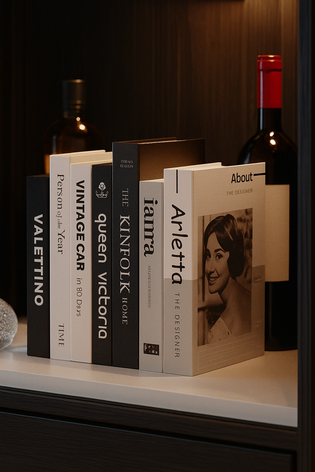 π Luxury Decorative Book Set (Hollow Fake Books for Home Styling)