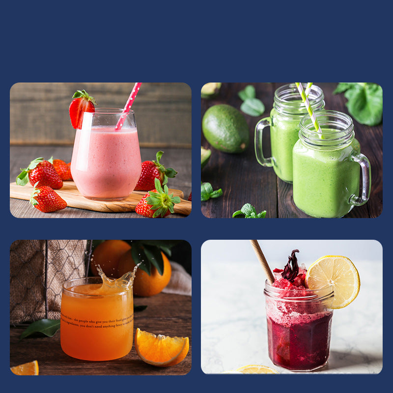🥤 Freshness on the Go: Wireless Portable Multifunctional Blender