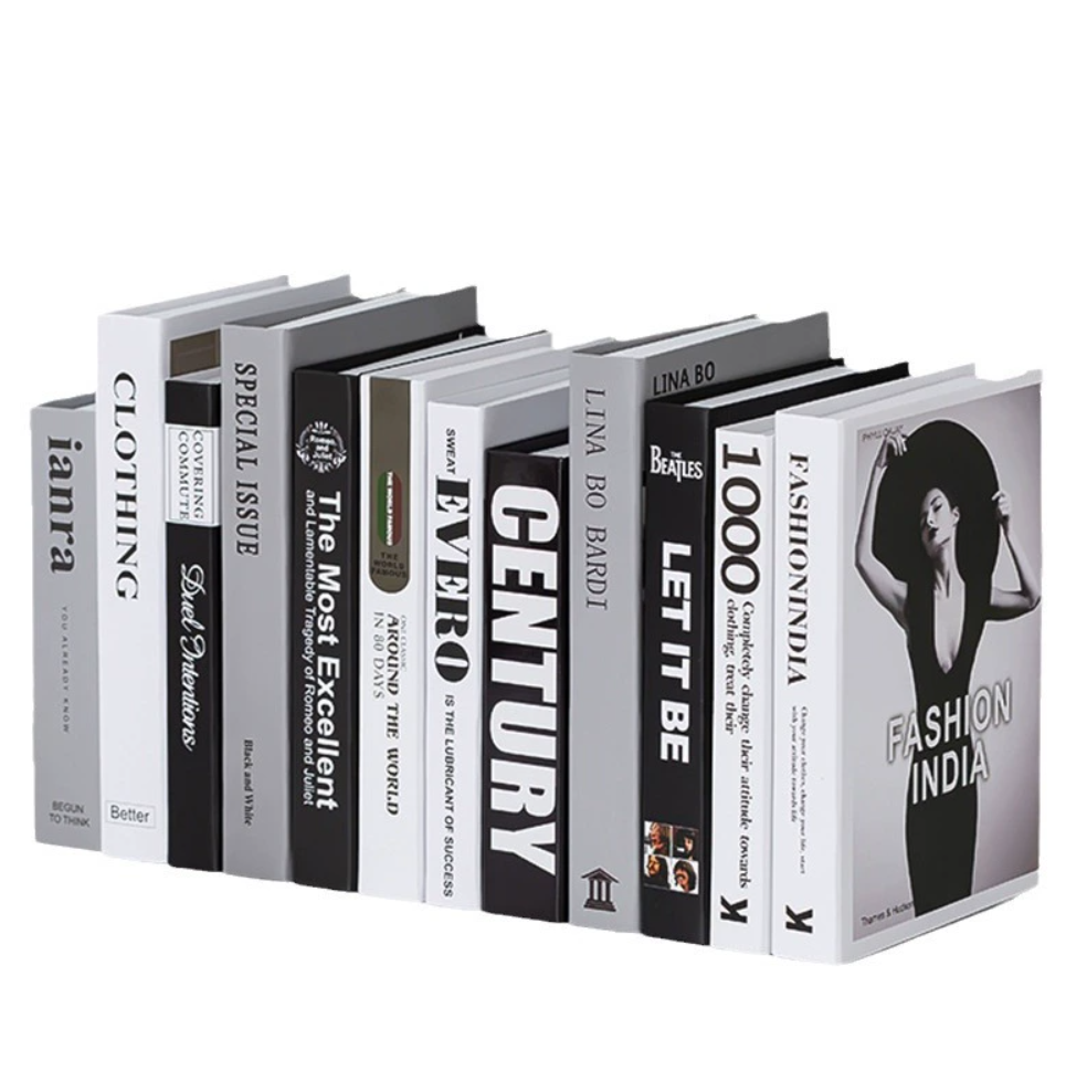 📚 Luxury Decorative Book Set (Hollow Fake Books for Home Styling)