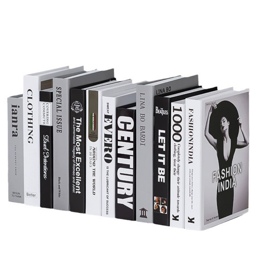 📚 Luxury Decorative Book Set (Hollow Fake Books for Home Styling)