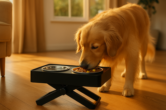 🐶 Adjustable Elevated Pet Feeder | A Healthier, More Comfortable Dining Experience for Your Dog