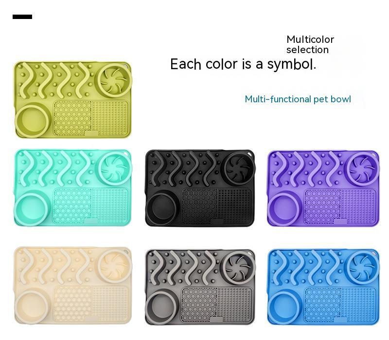 Revolutionize Your Pet’s Mealtime: The ALL-IN-ONE Multi-Functional Slow Feeder Enrichment Mat